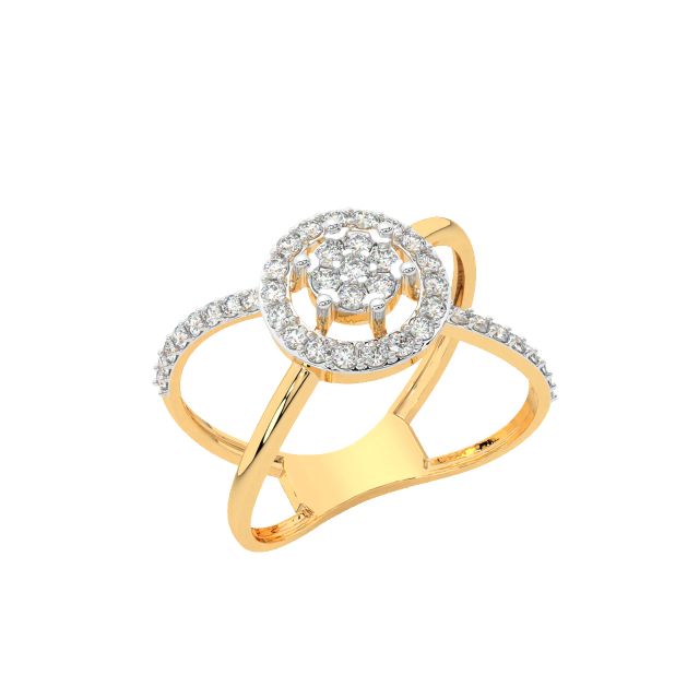 Emma Round Diamond Engagement Ring